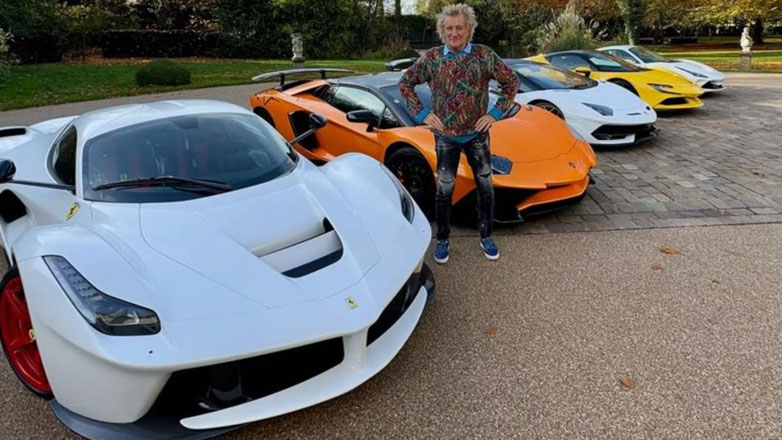 Ο Rod Stewart πουλάει τα supercars του επειδή βαρέθηκε τις λακκούβες των βρετανικών δρόμων