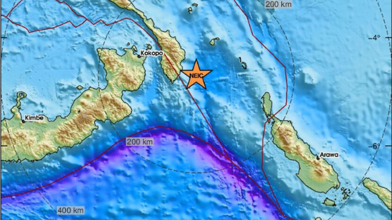 Σεισμός 6,6 Ρίχτερ στην Παπούα Νέα Γουινέα