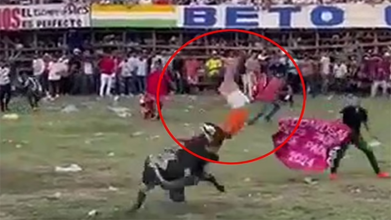 Βίντεο – σοκ: Ταυρομάχος σκοτώνεται ακαριαία από ταύρο