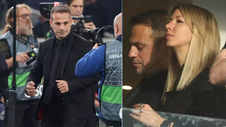 Ντέμης Νικολαΐδης: Η Αλεξάνδρα Νικολαΐδου τον καμάρωσε από τις εξέδρες του γηπέδου