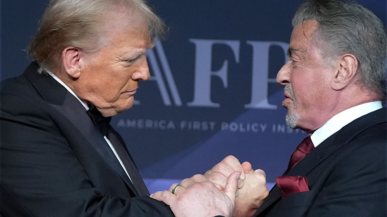 Ο Σταλόνε αποκαλεί τον Τραμπ «δεύτερο Τζορτζ Ουάσινγκτον»