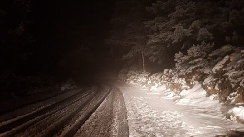 Έντονη χιονόπτωση σε Πισοδέρι, Νυμφαίο, Βασιλίτσα και Σαμαρίνα