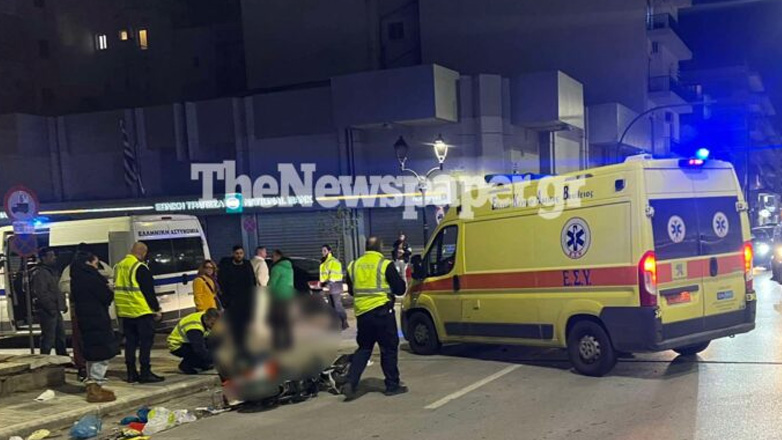 Σοβαρός τραυματισμός μοτοσικλετιστή σε τροχαίο στον Βόλο