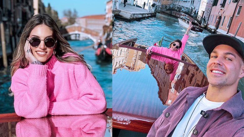 Αθηνά Οικονομάκου – Bruno Cerella: Ρομαντικό Σαββατοκύριακο στην Βενετία!