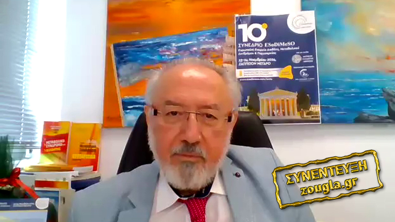 Ο πρόεδρος της EsoDiMeSO Σωτήρης Αδαμίδης στη Ζούγκλα