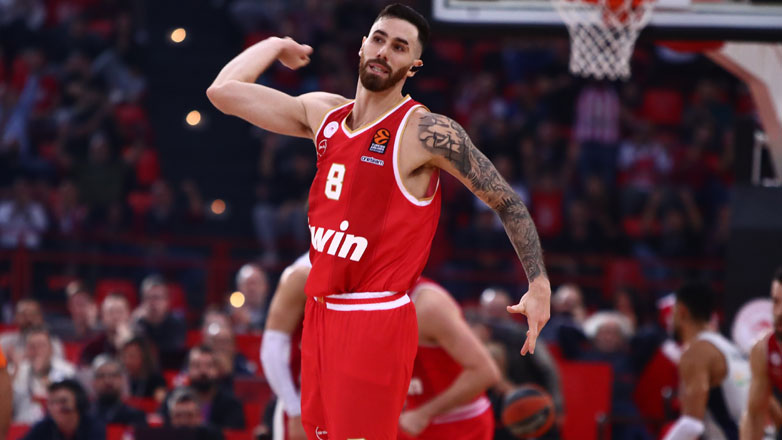 Άνετα ο Ολυμπιακός, 92-69 τη Μπασκόνια