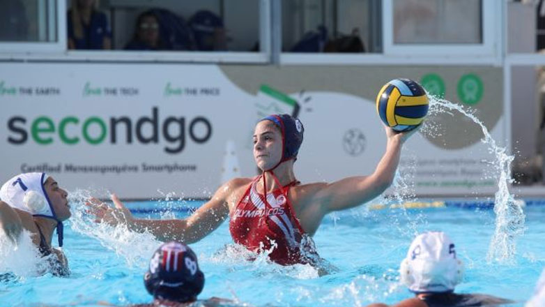 Πόλο γυναικών: Με «όπλο» την άμυνα, ο Ολυμπιακός νίκησε 10-3 τη Ρόμα