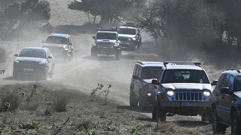 Στην Αράχωβα το μεγάλο ραντεβού των μελών του Hellas Jeep Club