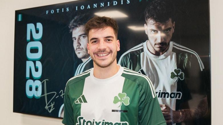 Επίσημο: Στον Παναθηναϊκό έως το 2028 ο Φώτης Ιωαννίδης