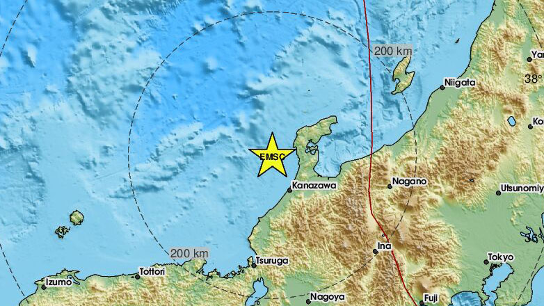 Σεισμός 6,1 Ρίχτερ στα ανοιχτά της Ιαπωνίας
