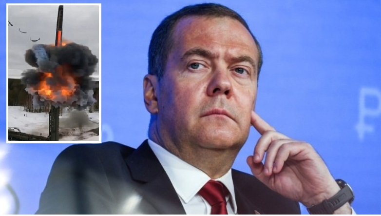 Ο Μεντβέντεφ προειδοποιεί τη Δύση να μην δώσει πυρηνικά όπλα στην Ουκρανία