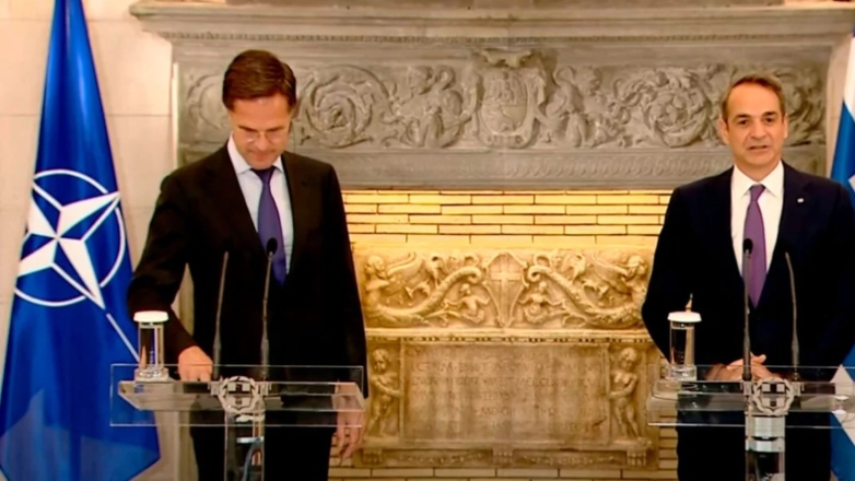 Σε ανάγκη «κοινής άμυνας» ομονοούν Μητσοτάκης και Ρούτε