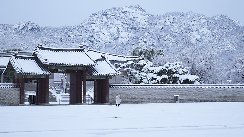 Ρεκόρ χιονόπτωσης στη Σεούλ
