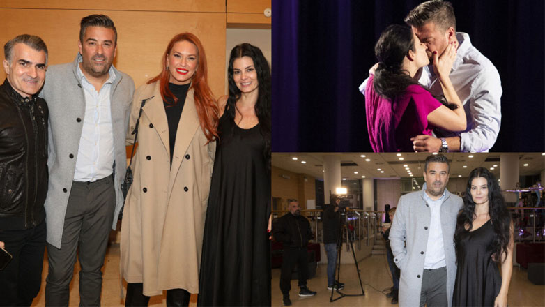 Οι διάσημοι που παρευρέθηκαν στην επίσημη πρεμιέρα της Μαρίας Κορινθίου και του Γιάννη Αϊβάζη – Τα «καυτά» φιλιά τους πάνω στη σκηνή