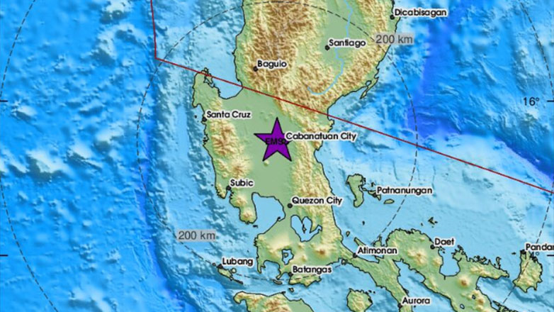 Σεισμός 5,7 Ρίχτερ στις Φιλιππίνες