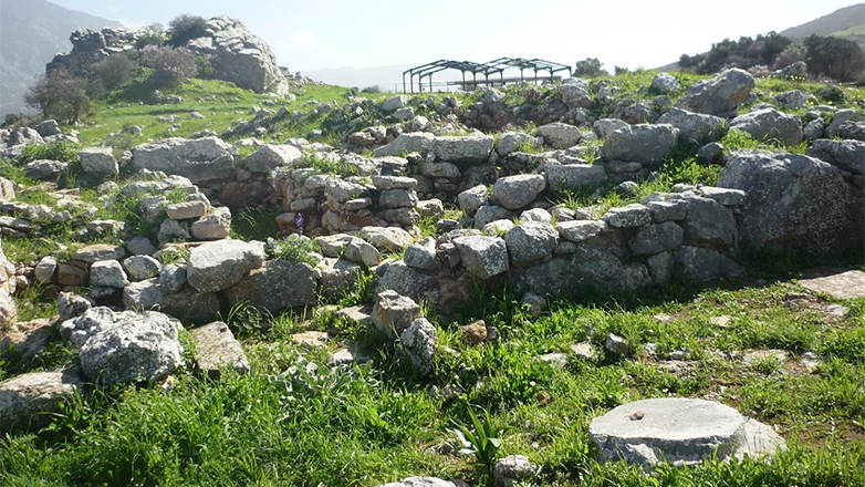 Στο μινωικό ανακτορικό κέντρο, στο Μοναστηράκι Ρεθύμνης, σύστημα πυροπροστασίας