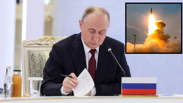 Ο Πούτιν απειλεί με «Ορέσνικ» το Κίεβο Ο Πούτιν απειλεί με «Ορέσνικ» το Κίεβο