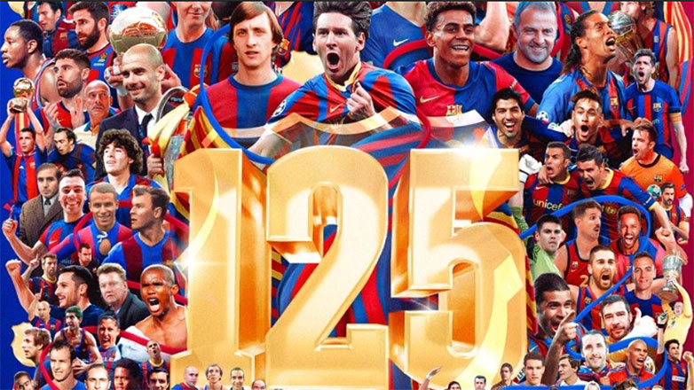 Μπαρτσελόνα, ετών 125: «Για πάντα στις καρδιές μας»