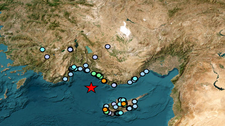 Σεισμός 4,8 Ρίχτερ ανοιχτά της Κύπρου