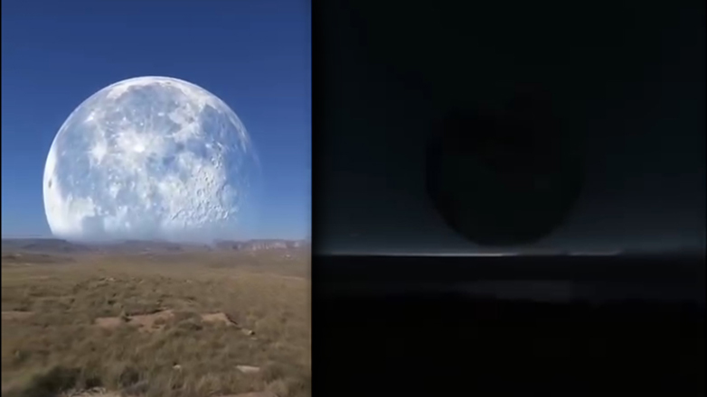 Η σελήνη σε τροχιά… σύγκρουσης με τη γη