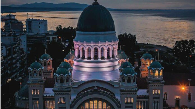 Άγιος Ανδρέας: Ο προστάτης της Πάτρας από ψηλά