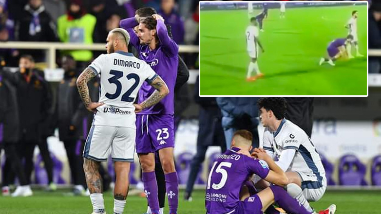 Η σοκαριστική στιγμή της κατάρρευσης του Μπόβε στον αγωνιστικό χώρο