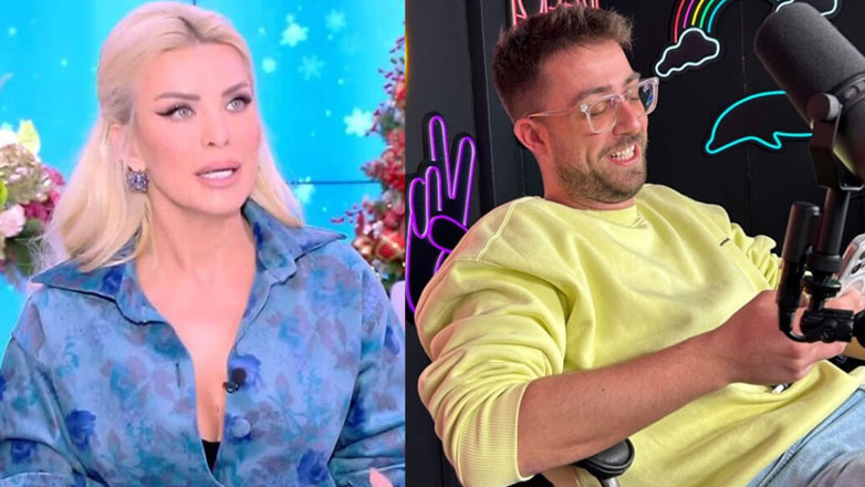 Έξαλλη η Κατερίνα Καινούργιου με τον Fipster: «Δε μπορώ να πιστέψω ότι βγήκε και είπε κάτι τέτοιο»