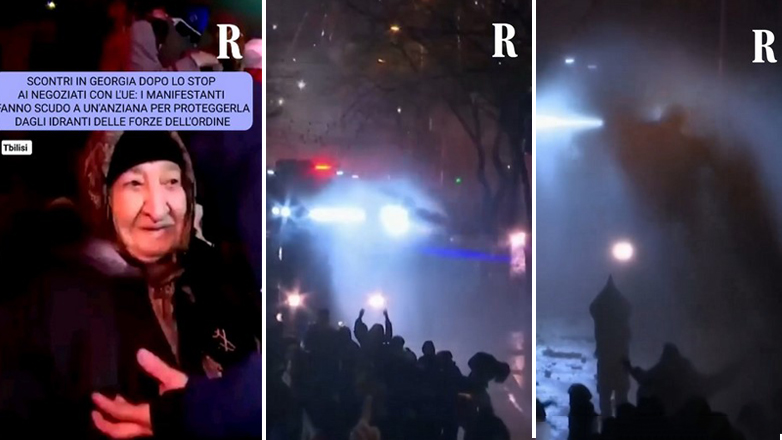 Διαδηλώσεις στην Τυφλίδα υπέρ της Ευρωπαϊκής Ένωσης