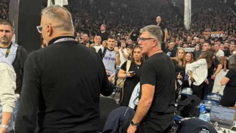 Η Παρτιζάν τιμώρησε τον οπαδό που επιτέθηκε στον Γιώργο Μπαρτζώκα