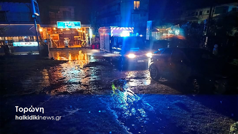 Ζημιές από το πέρασμα της «Bora» στη Σιθωνία Χαλκιδικής