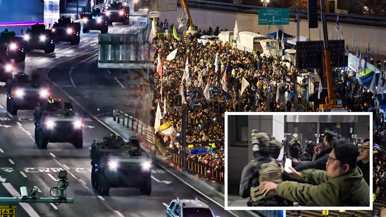 Επιβλήθηκε στρατιωτικός νόμος στη Νότια Κορέα – Αντίθετη η Βουλή