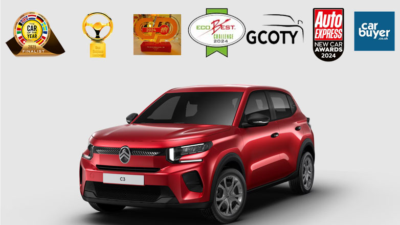 Καταιγισμός διακρίσεων για τα νέα Citroen Ë-c3 & c3