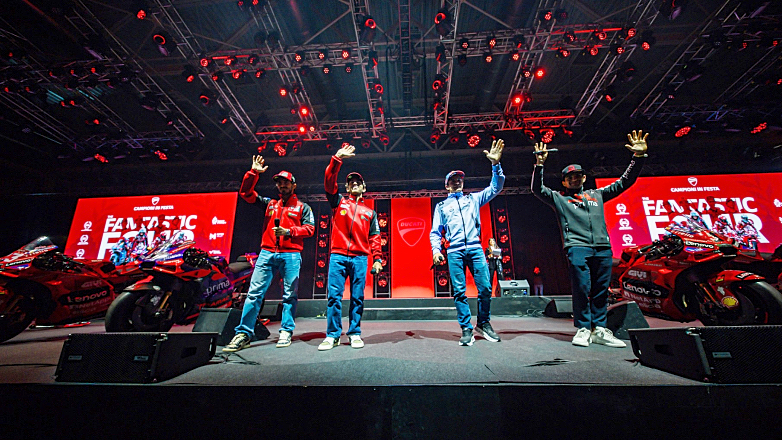 Η Ducati γιορτάζει τη σεζόν 2024 στην εκδήλωση “Campioni in Festa”