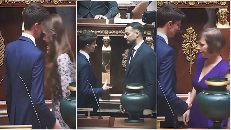 Αρνήθηκαν να σφίξουν το χέρι βουλευτή στο κοινοβούλιο της Γαλλίας