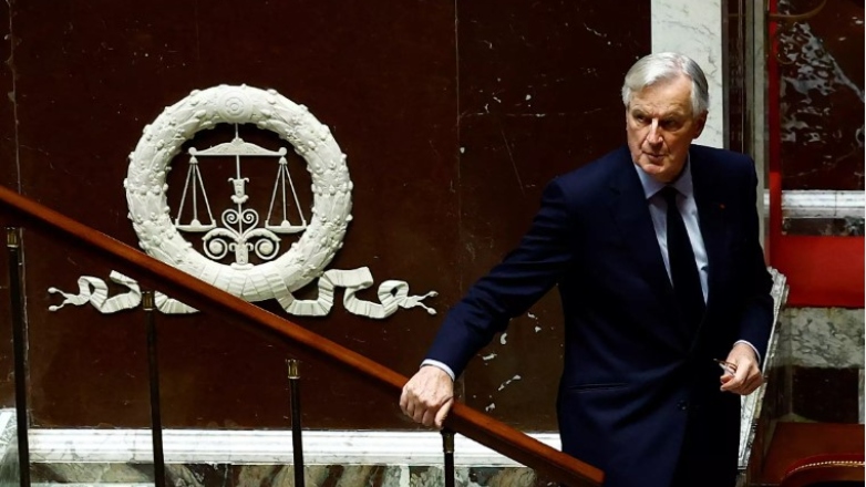 Σε μία κλωστή κρέμεται η κυβέρνηση Μπαρνιέ στη Γαλλία Σε μία κλωστή κρέμεται η κυβέρνηση Μπαρνιέ στη Γαλλία