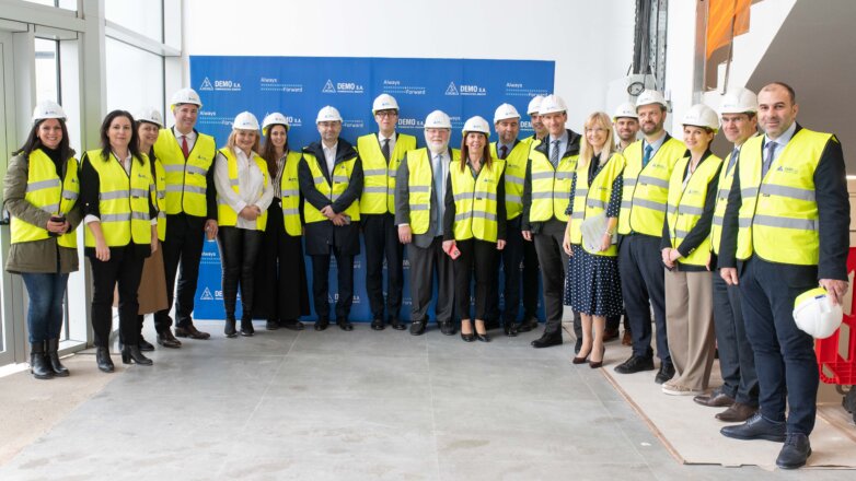 Επίσκεψη αποστολής του Ταμείου Ανάκαμψης και Ανθεκτικότητας της Ε.Ε. στο project Βιοτεχνολογίας της DEMO στον Αγ. Στέφανο