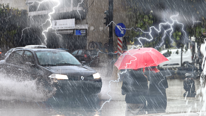 Έρχεται νέο κύμα κακοκαιρίας με βροχές, καταιγίδες και χαλάζι