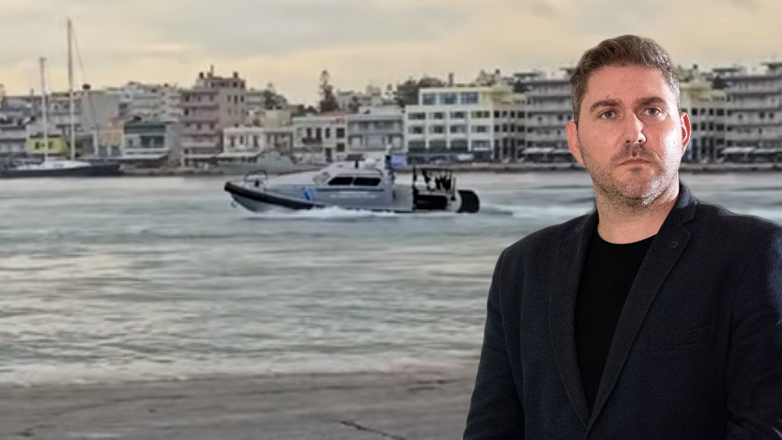 Επικίνδυνοι ελιγμοί από σκάφος του Λιμενικού μέσα στο λιμάνι της Χίου