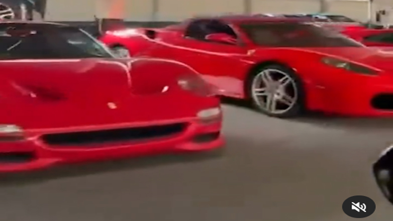 Η συλλογή με Ferrari, Audi, Lamborghini και BΜW του Άσαντ