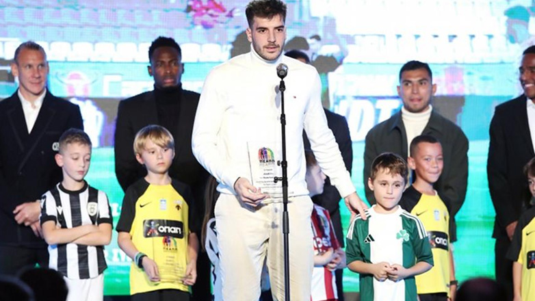 Βραβεία ΠΣΑΠΠ: Κορυφαίος Έλληνας ποδοσφαιριστής για δεύτερη συνεχόμενη σεζόν ο Ιωαννίδης