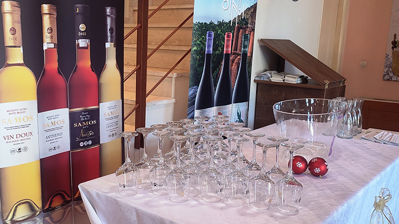 Γιορτάζω τα Χριστούγεννα στο Μουσείο Οίνου Σάμου