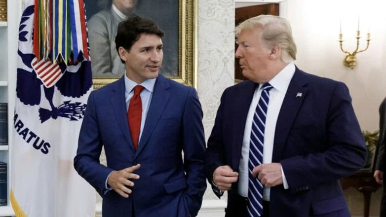 Ο Ντόναλντ Τραμπ αποκάλεσε τον Καναδό πρωθυπουργό Τζάστιν Τριντό «κυβερνήτη»
