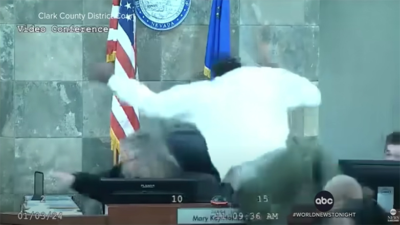 ΗΠΑ: Όρμησε στη δικαστή όταν έμαθε ότι θα πάει για δεύτερη φορά φυλακή