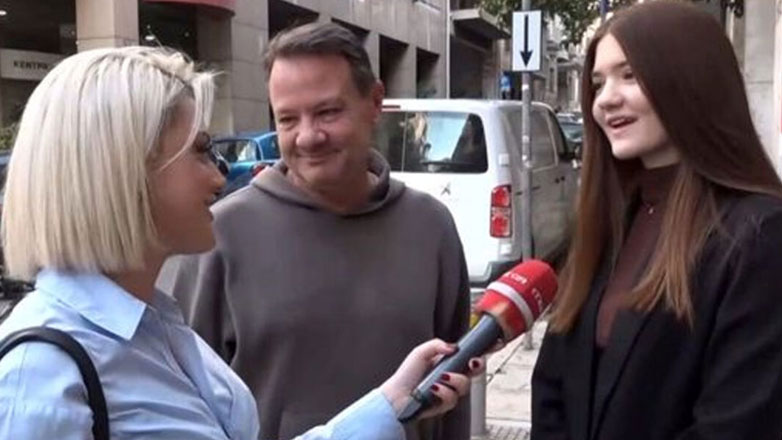 Απόστολος Λύτρας: Η πρώτη εμφάνιση on camera με την 19χρονη κόρη του