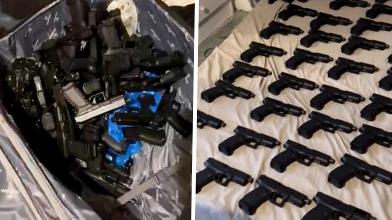 Βίντεο με τα ευρήματα της μεγάλης αστυνομικής επιχείρησης