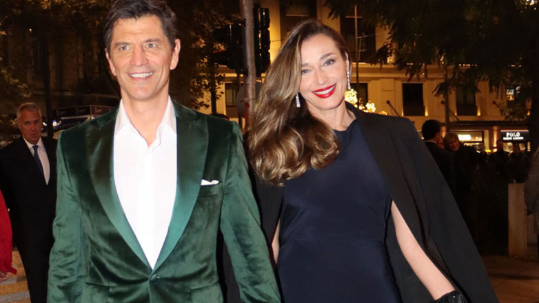 Σάκης Ρουβάς – Κάτια Ζυγούλη: Σπάνια βραδινή εμφάνιση στο Κολωνάκι στο πάρτι του οίκου κοσμημάτων Kessaris