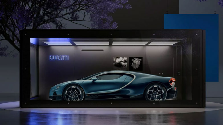 Το απίθανο γκαράζ της Bugatti είναι μία απόλυτα προστατευμένη βιτρίνα
