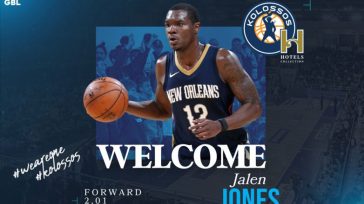 Μπάσκετ: Στον Κολοσσό Ρόδου ο Τζέιλεν Τζόουνς