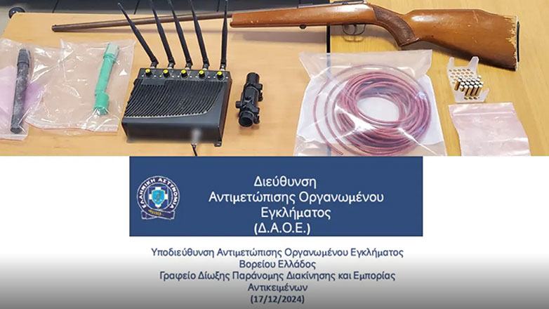 Έδεσσα: Οβίδα, όπλο και μέρη εκρηκτικού μηχανισμού βρέθηκαν σε οικόπεδο 57χρονου