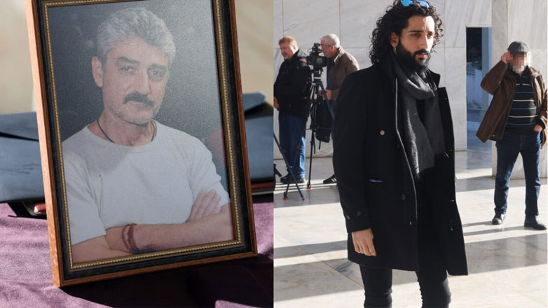 Δημήτρης Ήμελλος: Τραγικές φιγούρες η μητέρα και ο γιος του ηθοποιού στο τελευταίο «αντίο» στο Α’ Νεκροταφείο